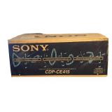 O - Sony 5-Disc Carousel Multi CD Player Model: CDP-CE415 O - Sony 5-Disc Carousel Multi CD Player Model: CDP-CE415
