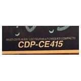 O - Sony 5-Disc Carousel Multi CD Player Model: CDP-CE415 O - Sony 5-Disc Carousel Multi CD Player Model: CDP-CE415