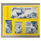 FR - Paramount The Perils of Pauline Press Book - Vintage Technicolor FR - Paramount The Perils of Pauline Press Book - Vintage Technicolor