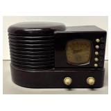 RR - Zenith Beehive Bakelite Art Deco Tube Radio Model: SR312 RR - Zenith Beehive Bakelite Art Deco Tube Radio Model: SR312