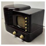 RR - Zenith Beehive Bakelite Art Deco Tube Radio Model: SR312 RR - Zenith Beehive Bakelite Art Deco Tube Radio Model: SR312