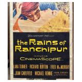 FR - Vintage The Rains of Ranchipur Promotional Poster - Unframed FR - Vintage The Rains of Ranchipur Promotional Poster - Unframed
