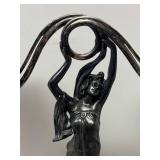 O - Vintage Art Nouveau Figural Candelabra O - Vintage Art Nouveau Figural Candelabra