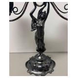 O - Vintage Art Nouveau Figural Candelabra O - Vintage Art Nouveau Figural Candelabra