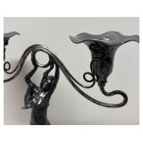 O - Vintage Art Nouveau Figural Candelabra O - Vintage Art Nouveau Figural Candelabra