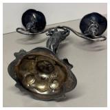 O - Vintage Art Nouveau Figural Candelabra O - Vintage Art Nouveau Figural Candelabra