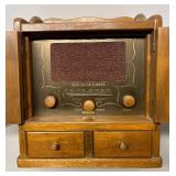 O - Vintage Spice Chest Radio by Guild Model: 484 O - Vintage Spice Chest Radio by Guild Model: 484