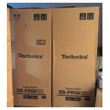 FR - Pair of New Technics Speakers Model: SB-PR09 FR - Pair of New Technics Speakers Model: SB-PR09