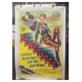 FR - Vintage Columbia Pictures Renegades Movie Poster Unframed Print on Linen FR - Vintage Columbia Pictures Renegades Movie Poster Unframed Print on Linen