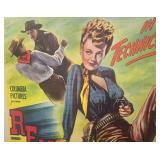 FR - Vintage Columbia Pictures Renegades Movie Poster Unframed Print on Linen FR - Vintage Columbia Pictures Renegades Movie Poster Unframed Print on Linen