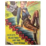 FR - Vintage Columbia Pictures Renegades Movie Poster Unframed Print on Linen FR - Vintage Columbia Pictures Renegades Movie Poster Unframed Print on Linen