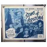 FR - Roy Rogers Song of Arizona Unframed Print FR - Roy Rogers Song of Arizona Unframed Print