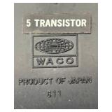 LLR - Vintage Waco Car Motif 5-Transistor Radio LLR - Vintage Waco Car Motif 5-Transistor Radio