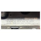 RR - Bell Stereo Tube Receiver - Vintage Bell Sound Division Model: 2445 RR - Bell Stereo Tube Receiver - Vintage Bell Sound Division Model: 2445