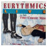 RR - Eurythmics Unframed Poster - Live In Their First Concert Movie RR - Eurythmics Unframed Poster - Live In Their First Concert Movie