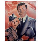 RR - Nick Carter Mästerdetektiv Vintage Unframed Linen Print RR - Nick Carter Mästerdetektiv Vintage Unframed Linen Print