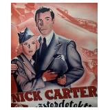 RR - Nick Carter Mästerdetektiv Vintage Unframed Linen Print RR - Nick Carter Mästerdetektiv Vintage Unframed Linen Print
