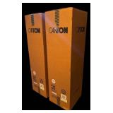 Pair of New Canton Ergo SC-S HiFi Loudspeakers 110V Walnut Finish Pair of New Canton Ergo SC-S HiFi Loudspeakers 110V Walnut Finish