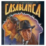 RR - Casablanca Film 50th Anniversary Unframed Poster RR - Casablanca Film 50th Anniversary Unframed Poster