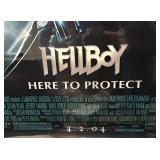 RR - Hellboy Poster - Here to Protect - Unframed RR - Hellboy Poster - Here to Protect - Unframed