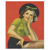 FR - Vintage Pinup Print by Irving Winer FR - Vintage Pinup Print by Irving Winer