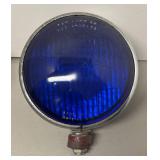 LLR - Two Vintage Unity Mfg. Co Spotlights - Cobalt Blue Lenses Model: S-3 LLR - Two Vintage Unity Mfg. Co Spotlights - Cobalt Blue Lenses Model: S-3