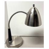 RR - Adjustable Height Desk Lamp - Brushed Metal, Flexible Gooseneck RR - Adjustable Height Desk Lamp - Brushed Metal, Flexible Gooseneck