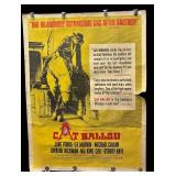 RR - Vintage Cat Ballou Unframed Poster RR - Vintage Cat Ballou Unframed Poster