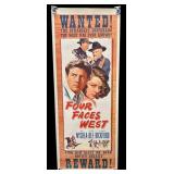 RR - Four Faces West Unframed Poster RR - Four Faces West Unframed Poster