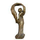 BR - Lucien Alliot Loïe Fuller Art Nouveau Bronze Sculpture / Attributed To BR - Lucien Alliot Loïe Fuller Art Nouveau Bronze Sculpture / Attributed To