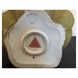 DR - Royal Dux Bohemia Spill Vase with Maiden - Art Nouveau Porcelain DR - Royal Dux Bohemia Spill Vase with Maiden - Art Nouveau Porcelain