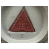 DR - Royal Dux Bohemia Spill Vase with Maiden - Art Nouveau Porcelain DR - Royal Dux Bohemia Spill Vase with Maiden - Art Nouveau Porcelain