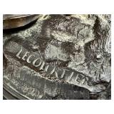 DR - LECOURTIER Bulldog Sculpture - Antique French Dog DR - LECOURTIER Bulldog Sculpture - Antique French Dog