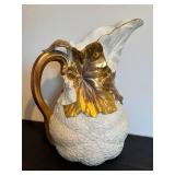 Antique Royal Worcester Water Pitcher - Porcelain, Circa 1882 Antique Royal Worcester Water Pitcher - Porcelain, Circa 1882