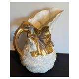 Antique Royal Worcester Water Pitcher - Porcelain, Circa 1882 Antique Royal Worcester Water Pitcher - Porcelain, Circa 1882