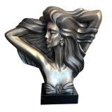 DR - Austin Productions 1989 Signed A. DANEL Contemporary Woman Sculpture DR - Austin Productions 1989 Signed A. DANEL Contemporary Woman Sculpture