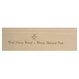 DR - T.J. Hileman Chief Heavy Breast Glacier National Park Portrait Photograph 1927 DR - T.J. Hileman Chief Heavy Breast Glacier National Park Portrait Photograph 1927