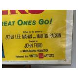 DR - The Horse Soldiers Movie Poster - 1959 John Wayne & William Holden DR - The Horse Soldiers Movie Poster - 1959 John Wayne & William Holden