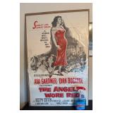 DR - The Angel Wore Red Poster - 1960 Vintage Film DR - The Angel Wore Red Poster - 1960 Vintage Film