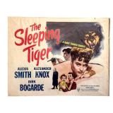 DR - Vintage The Sleeping Tiger Movie Poster DR - Vintage The Sleeping Tiger Movie Poster