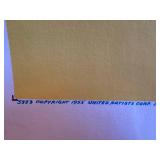 DR - Three Bad Sisters Vintage Movie Poster 1955 Linen Mounted #55/481 DR - Three Bad Sisters Vintage Movie Poster 1955 Linen Mounted #55/481