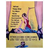 DR - Three Bad Sisters Vintage Movie Poster 1955 Linen Mounted #55/481 DR - Three Bad Sisters Vintage Movie Poster 1955 Linen Mounted #55/481