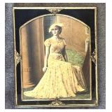 BR - Autochrome Portrait - Antique Ornate Gilt Frame BR - Autochrome Portrait - Antique Ornate Gilt Frame