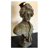 DR - Emmanuel Villanis Carmela Art Nouveau Bust DR - Emmanuel Villanis Carmela Art Nouveau Bust