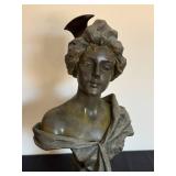 DR - Emmanuel Villanis Carmela Art Nouveau Bust DR - Emmanuel Villanis Carmela Art Nouveau Bust
