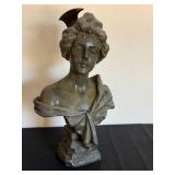 DR - Emmanuel Villanis Carmela Art Nouveau Bust DR - Emmanuel Villanis Carmela Art Nouveau Bust
