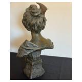 DR - Emmanuel Villanis Carmela Art Nouveau Bust DR - Emmanuel Villanis Carmela Art Nouveau Bust
