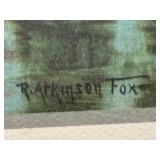 LR - Atkinson Fox Print - Vintage Landscape, Framed LR - Atkinson Fox Print - Vintage Landscape, Framed