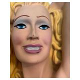 BR - Jantzen Vintage 3-Foot Countertop Pin-Up Mannequin - Pink Dress, Blonde Hair BR - Jantzen Vintage 3-Foot Countertop Pin-Up Mannequin - Pink Dress, Blonde Hair