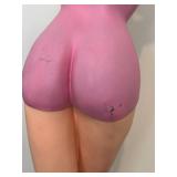 BR - Jantzen Vintage 3-Foot Countertop Pin-Up Mannequin - Pink Dress, Blonde Hair BR - Jantzen Vintage 3-Foot Countertop Pin-Up Mannequin - Pink Dress, Blonde Hair